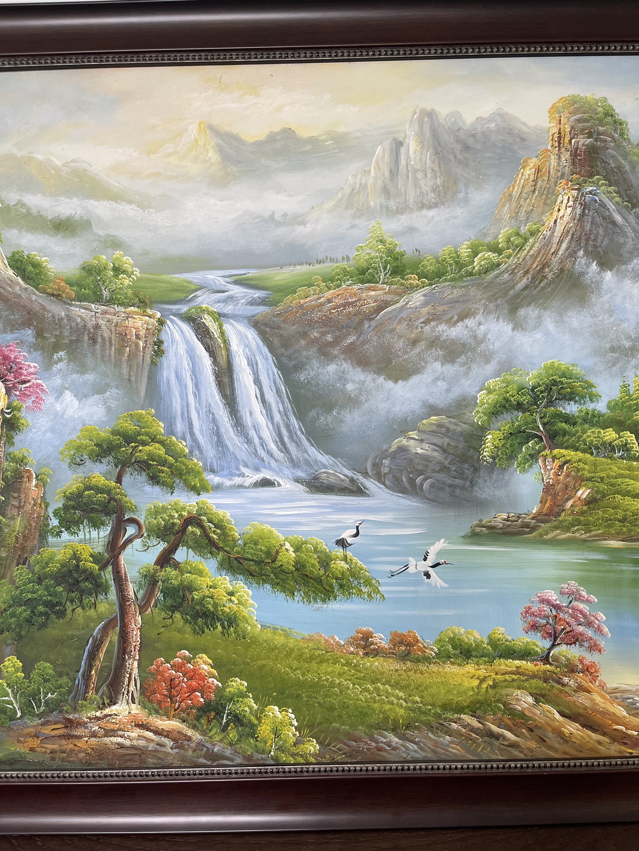 Framed painting 97x178 cm - photo 4