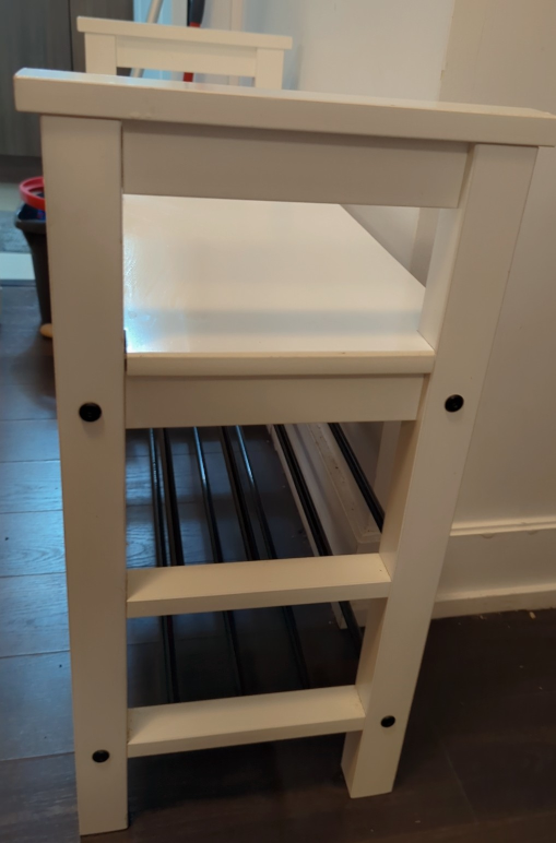 IKEA bench with Shoe rack - photo 3