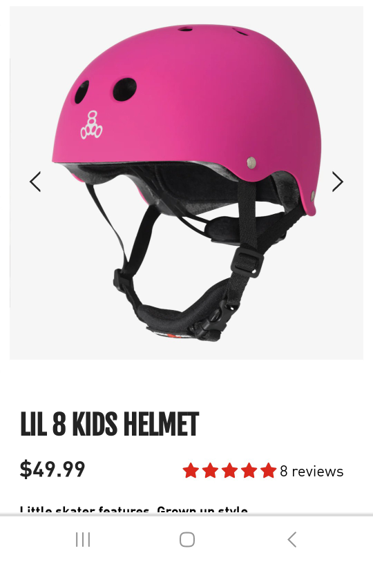 New Girls Pink Helmet