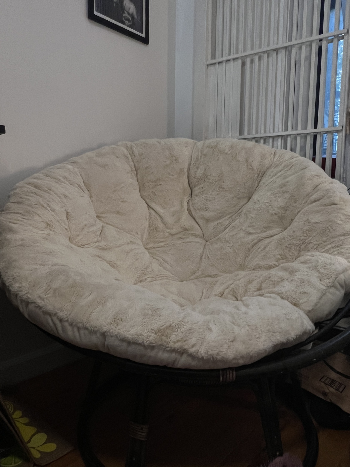 Cream Papasan Chair