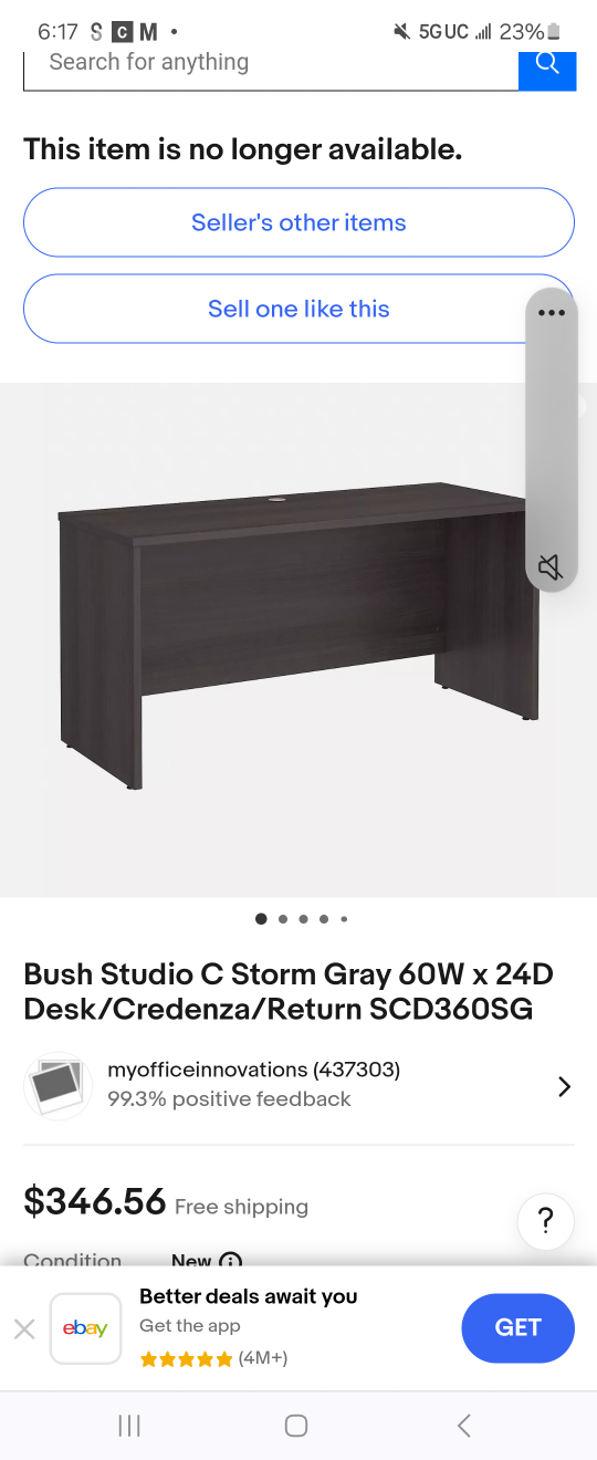 Large office desk - photo 2