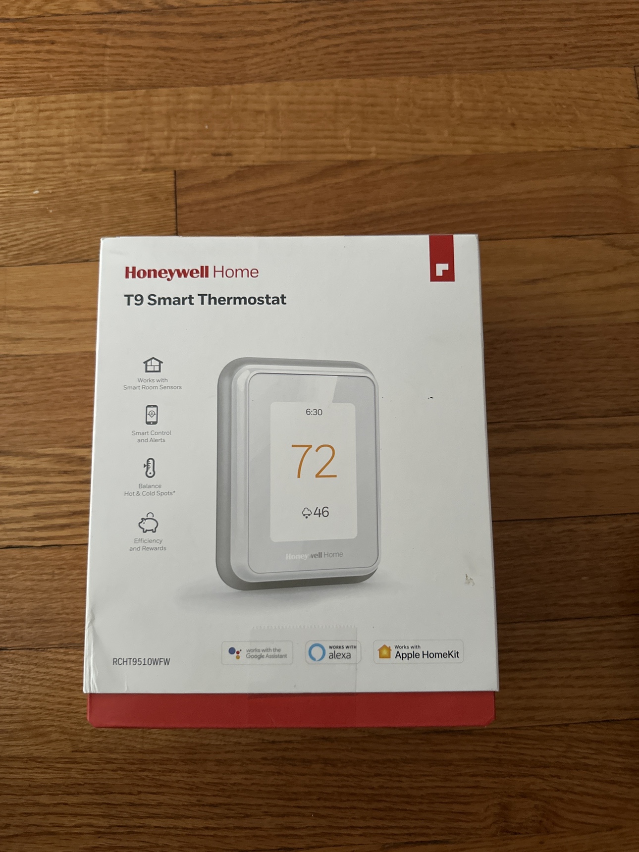 Honeywell T9 Wireless Thermostat thumbnail