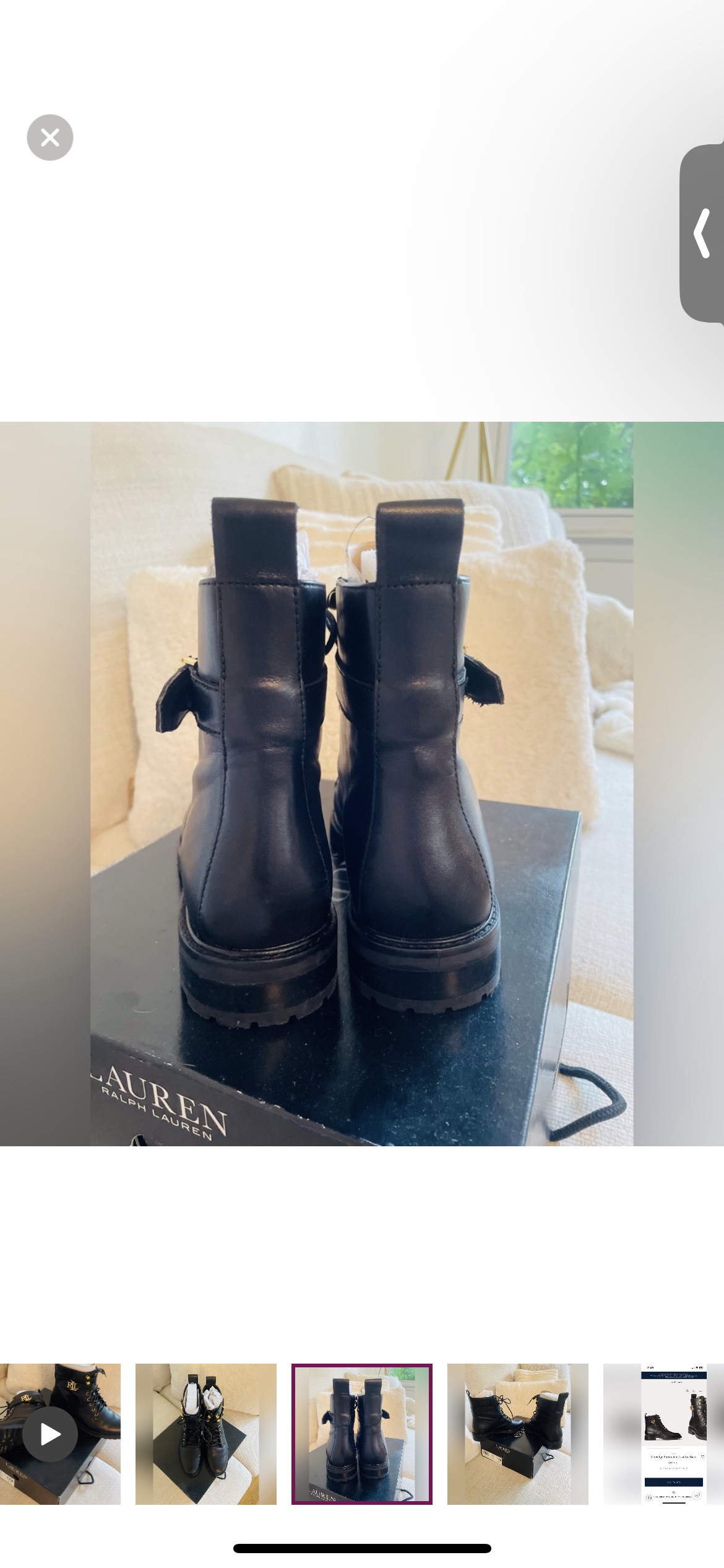 Ralph Lauren combat boots image indicator(3)