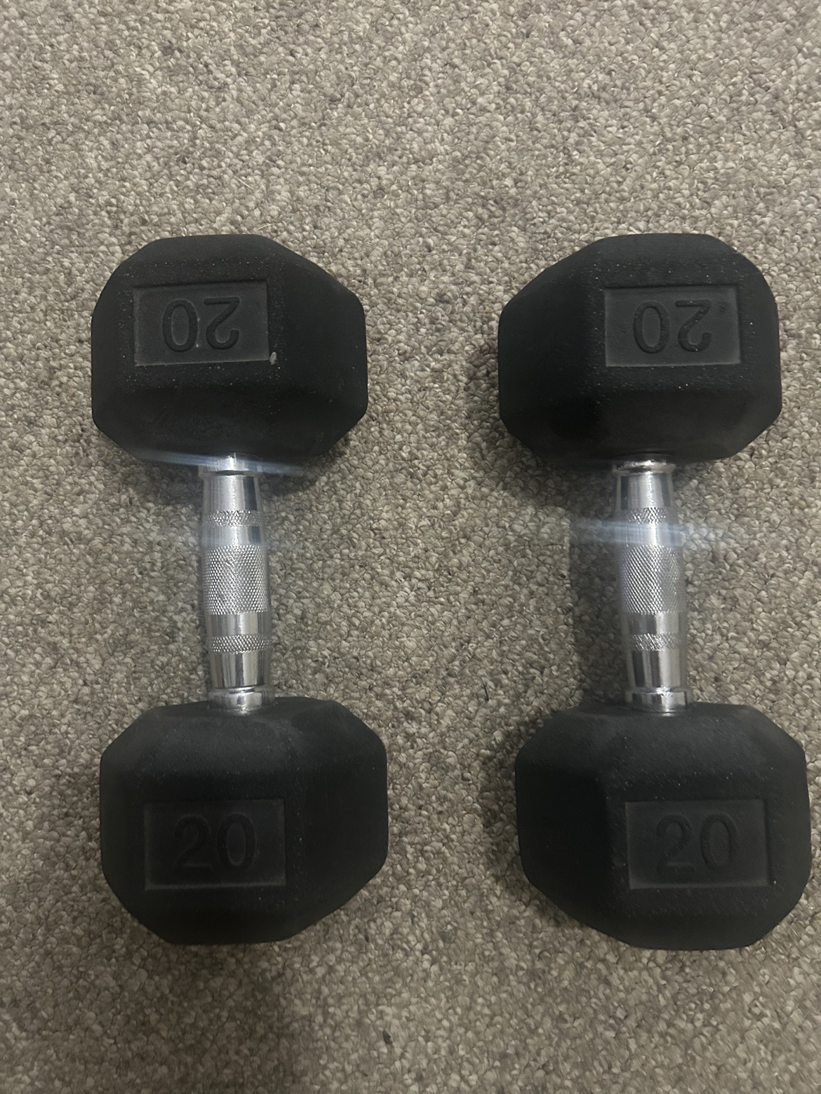 20lbs X 2 Dumbbells(Weights)-$40