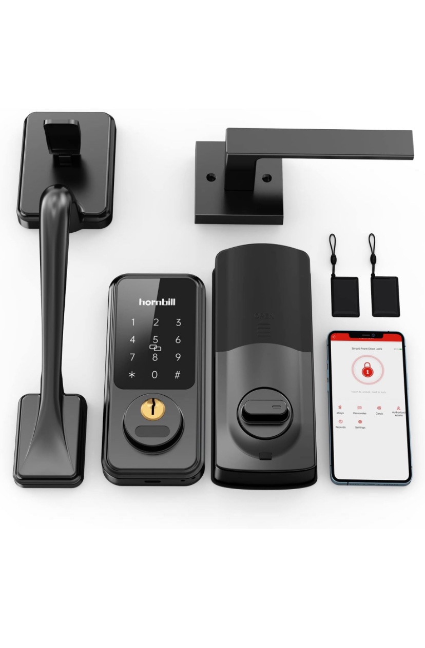 Hornbill Smart Front Door Lock Set