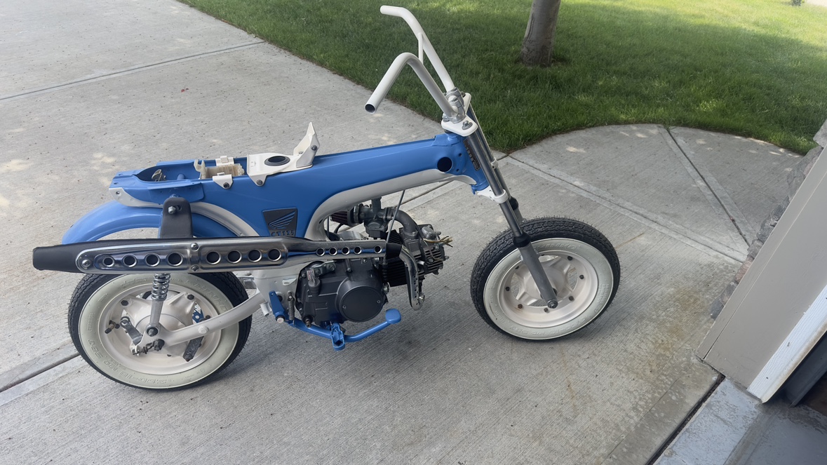 Honda ct70 restomod - photo 2