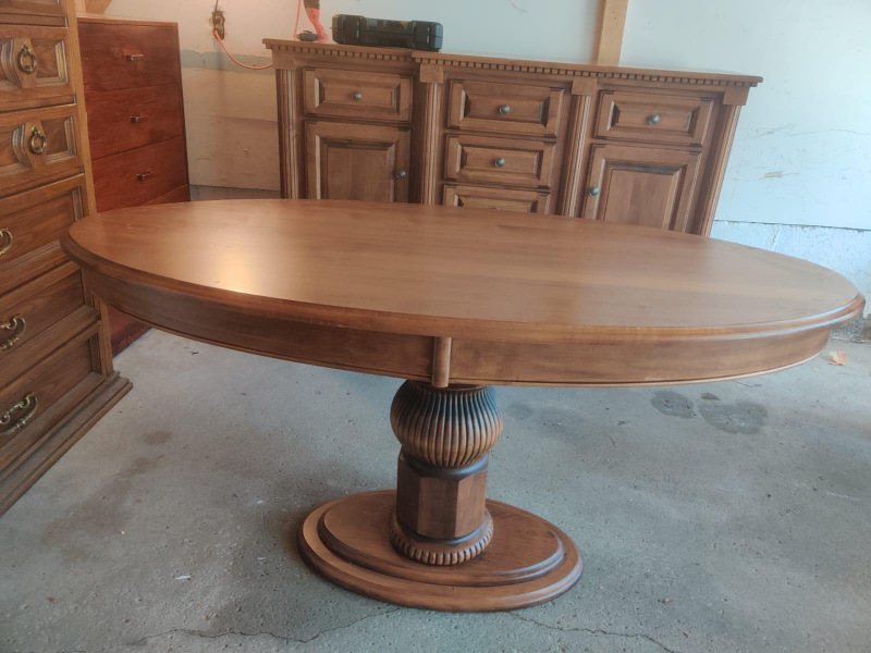 oval coffee table - photo 5