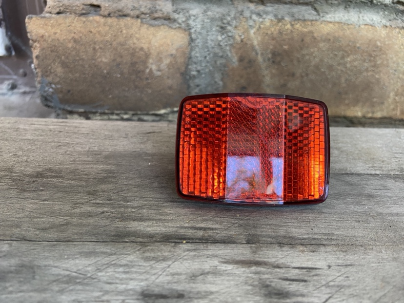 #Freecycle rear bicycle reflector
