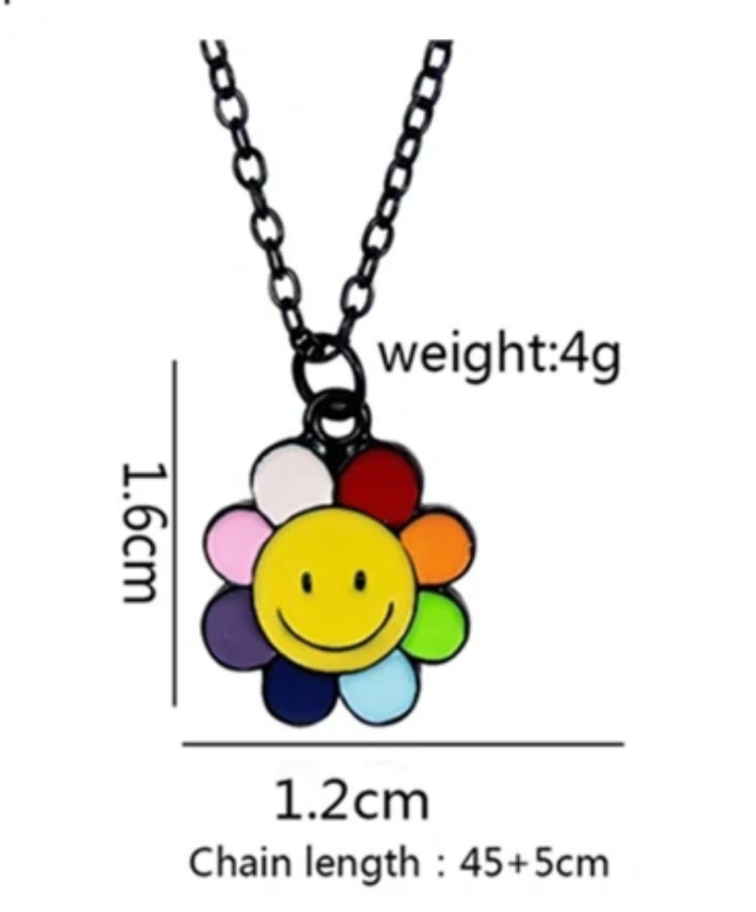 Smiley Face Necklace image indicator(6)