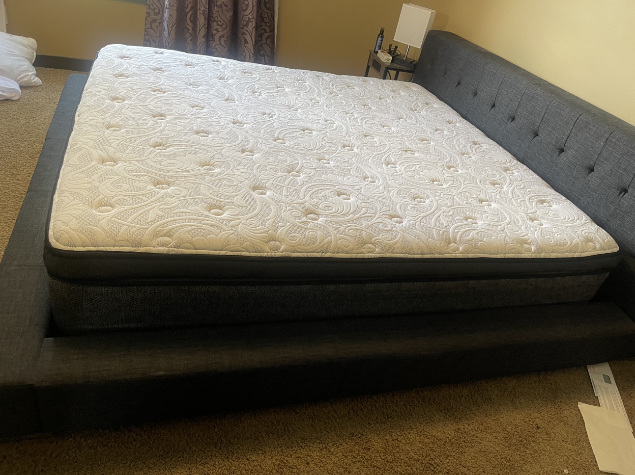 Bed and mattress king size - photo 2