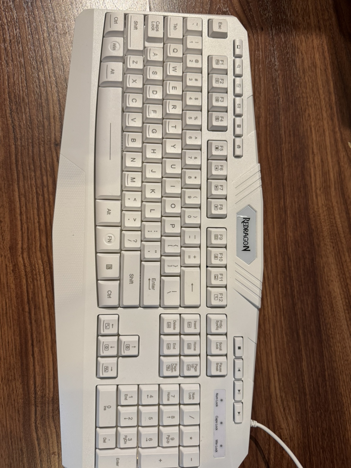 Red dragon - White Wired Keyboard and Mouse - photo 3