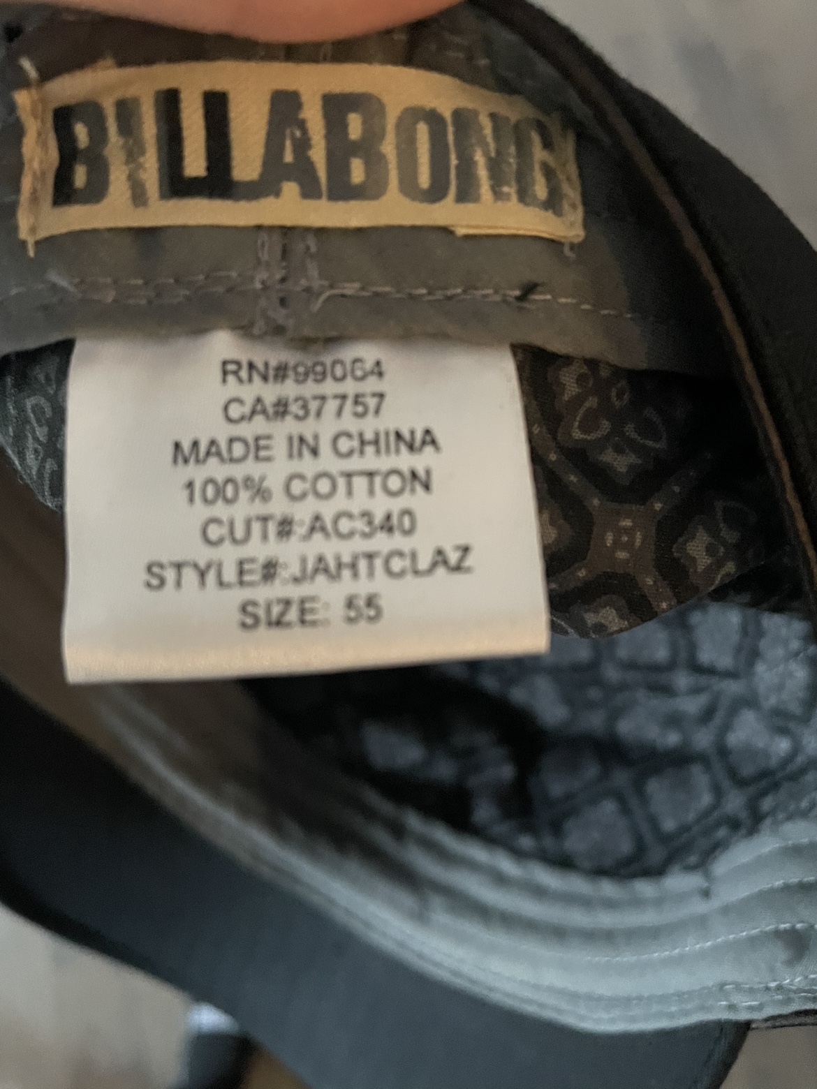 Kids Billabong Hat - photo 2