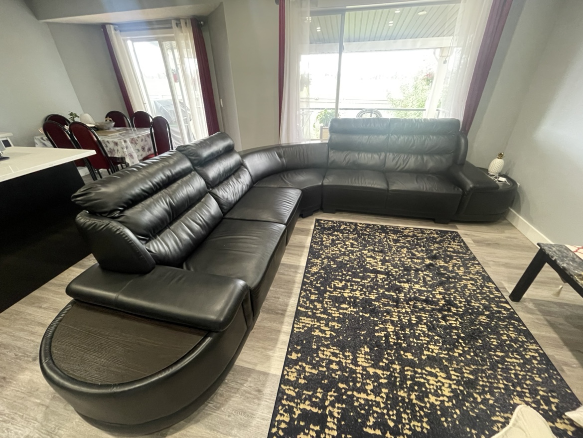 Genuine Leather couch - photo 5
