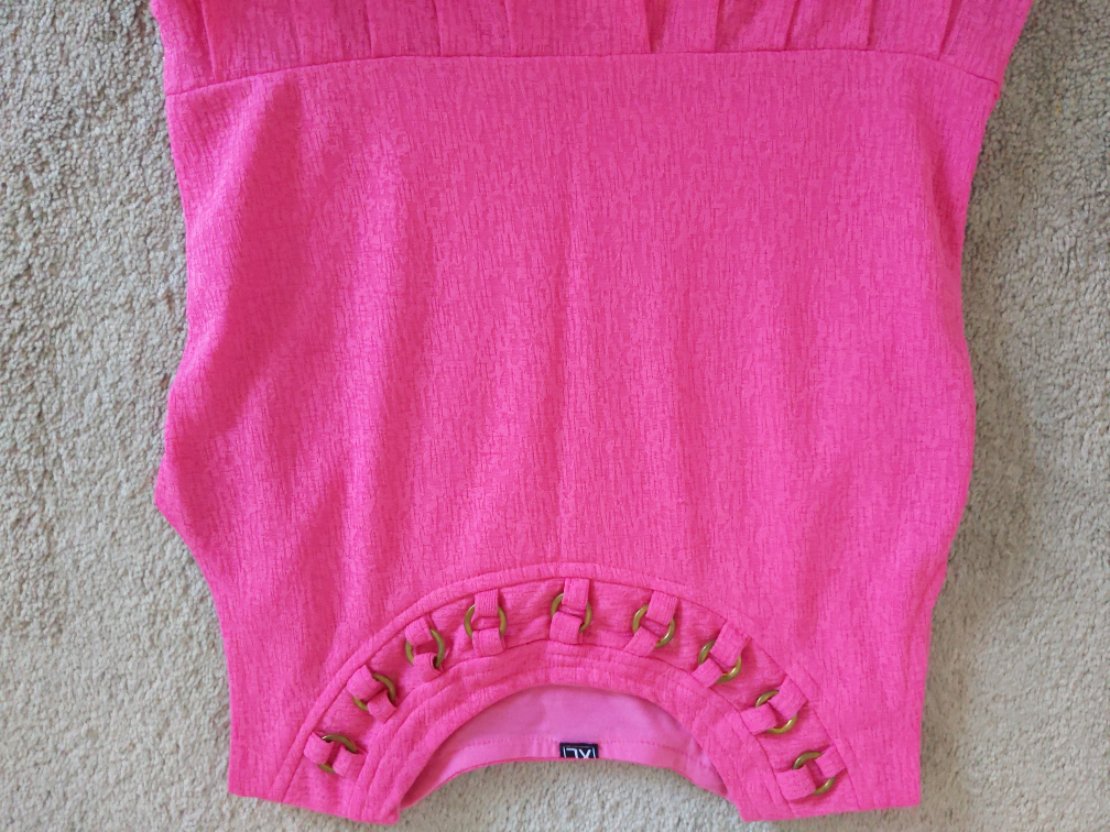 Women's pink summer dress - photo 2