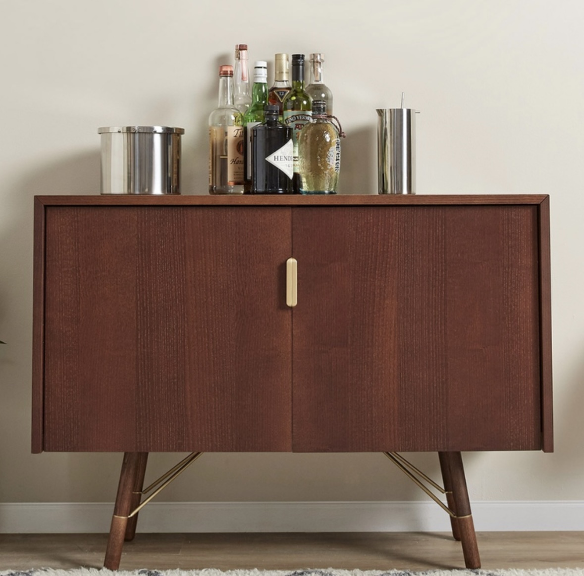 Burrow Serif Credenza (Walnut)