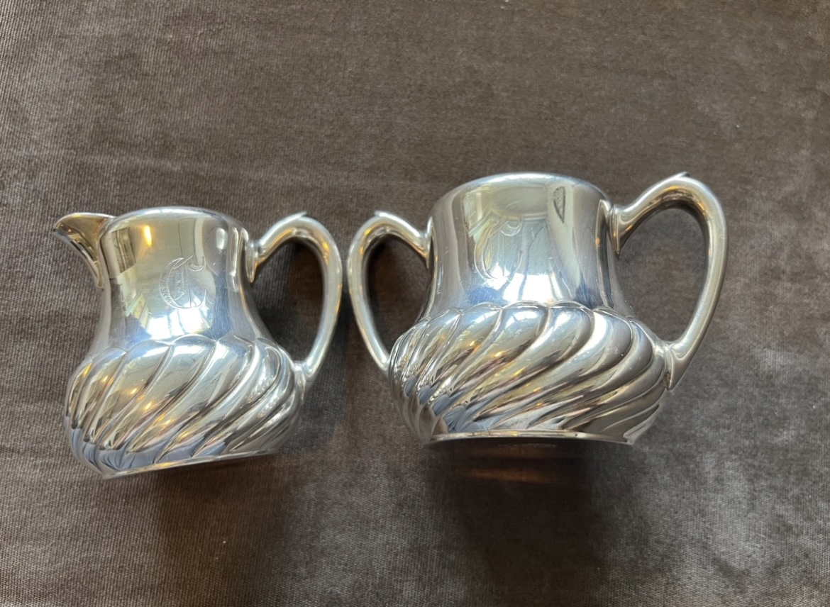 🫖Unique Antique Silver Tea or Coffee Set (Stamped 780) image indicator(10)