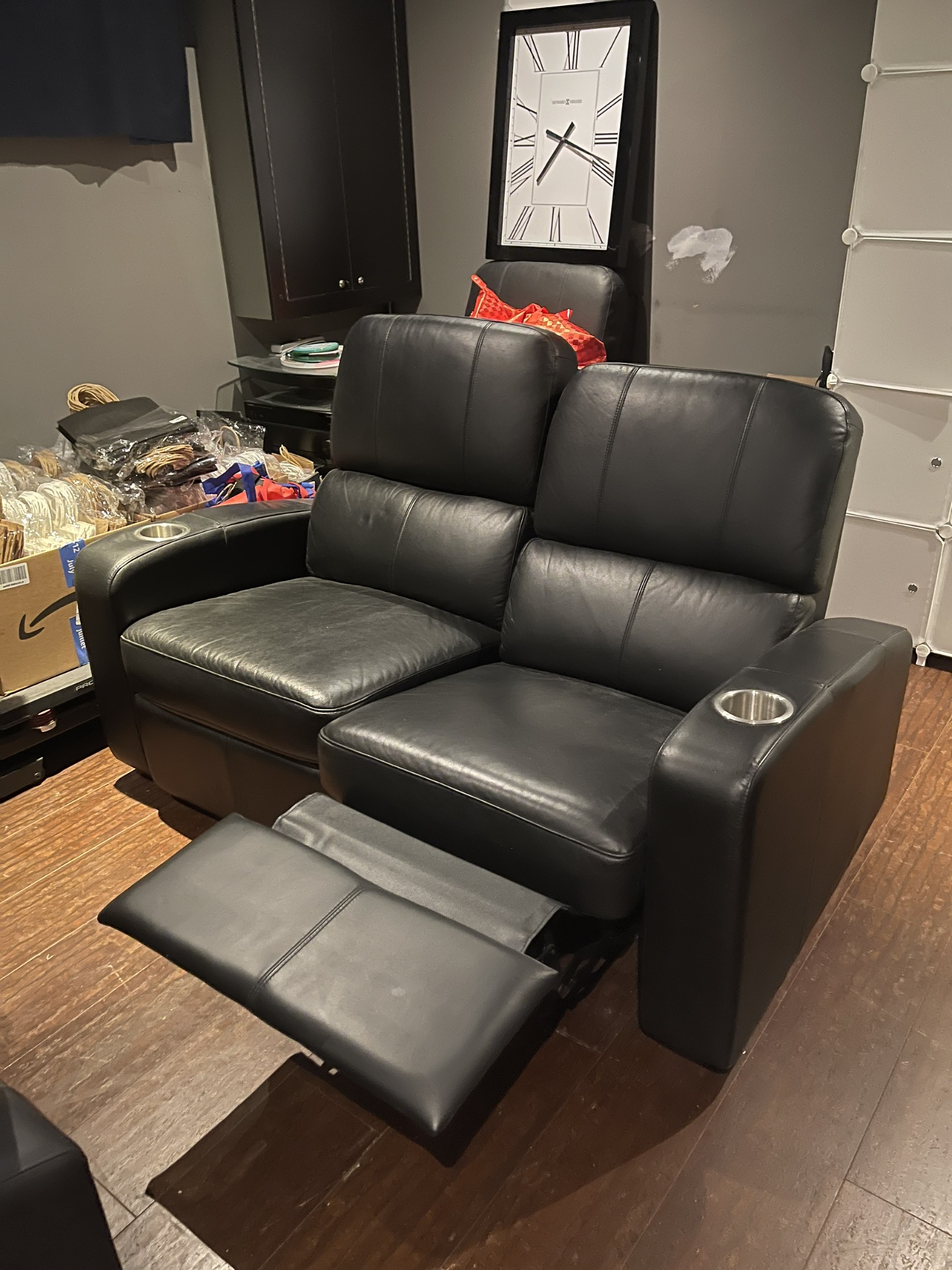 Genuine leather recliner love seats or sofa