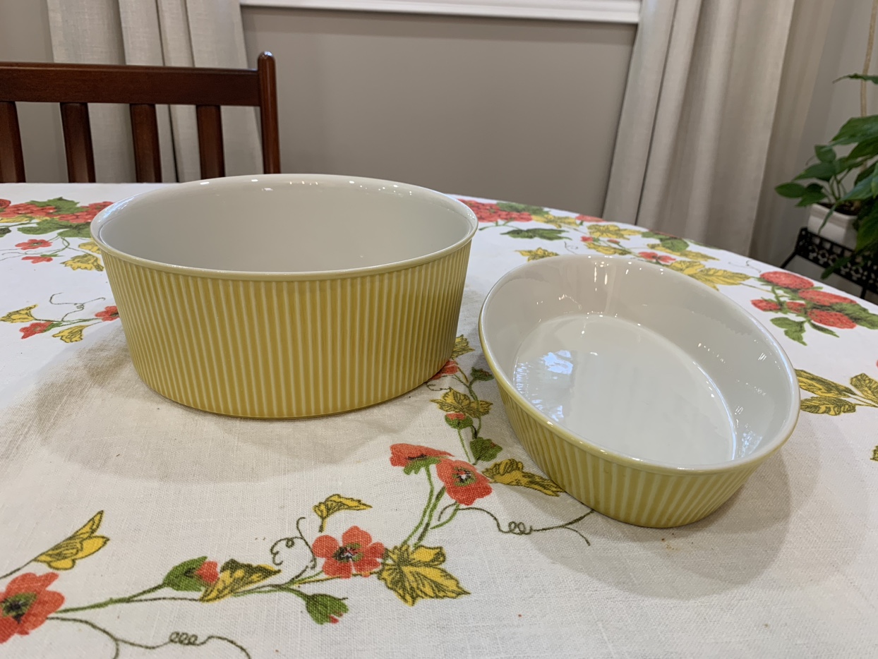 Set of Vintage 50’s Villeroy & Boch Baking Dishes image indicator(6)