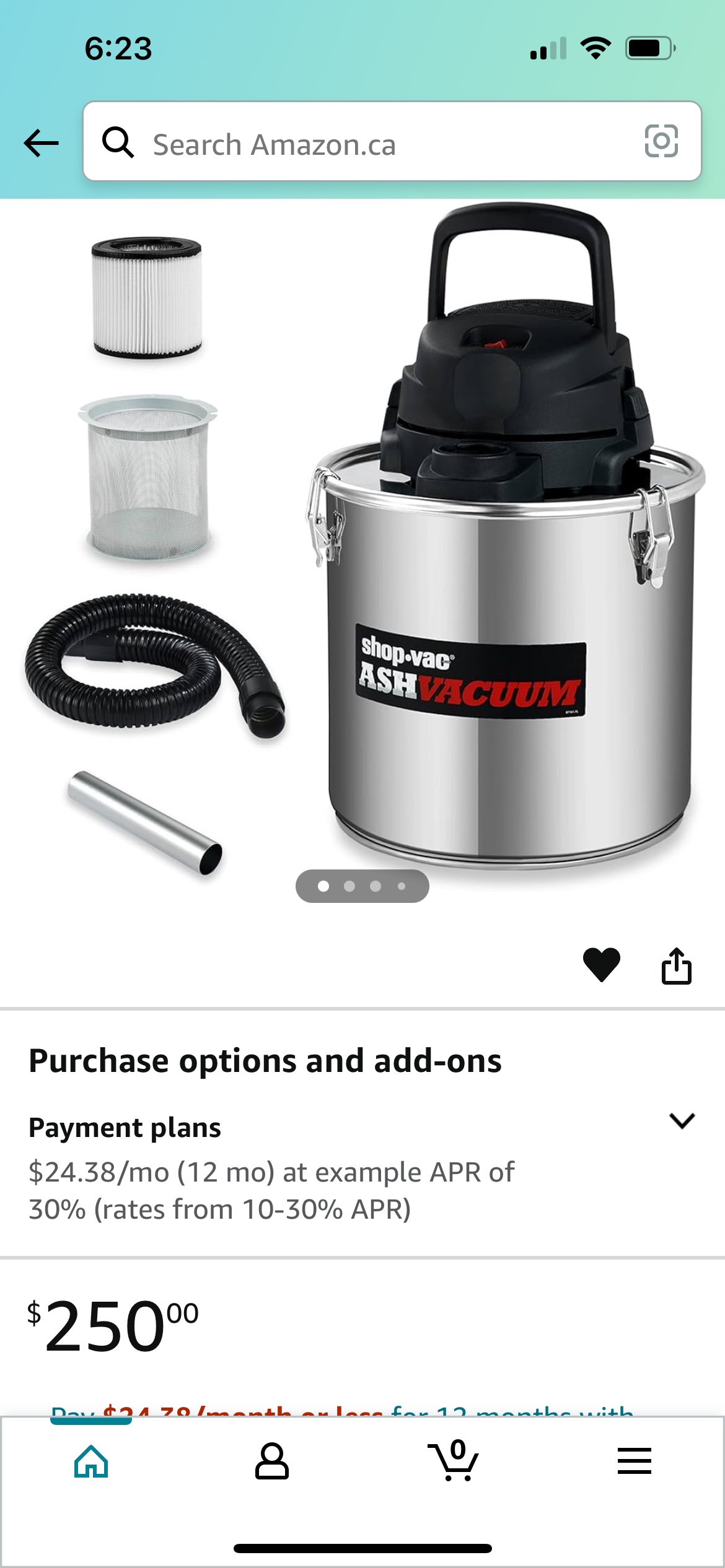 Cabela’s Pro Series Smoker and Shop Vac Ash Vacuum - photo 2
