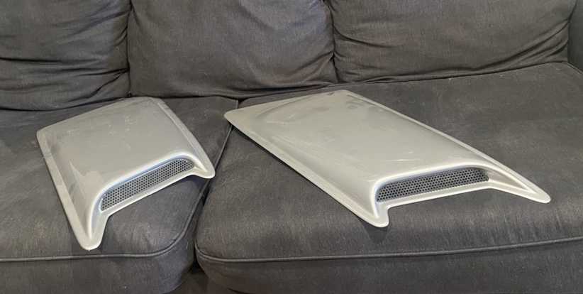 Universal Stick-On Hood Scoops