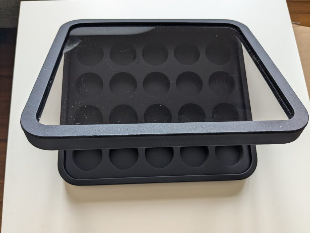 Box with compartments #freecycle