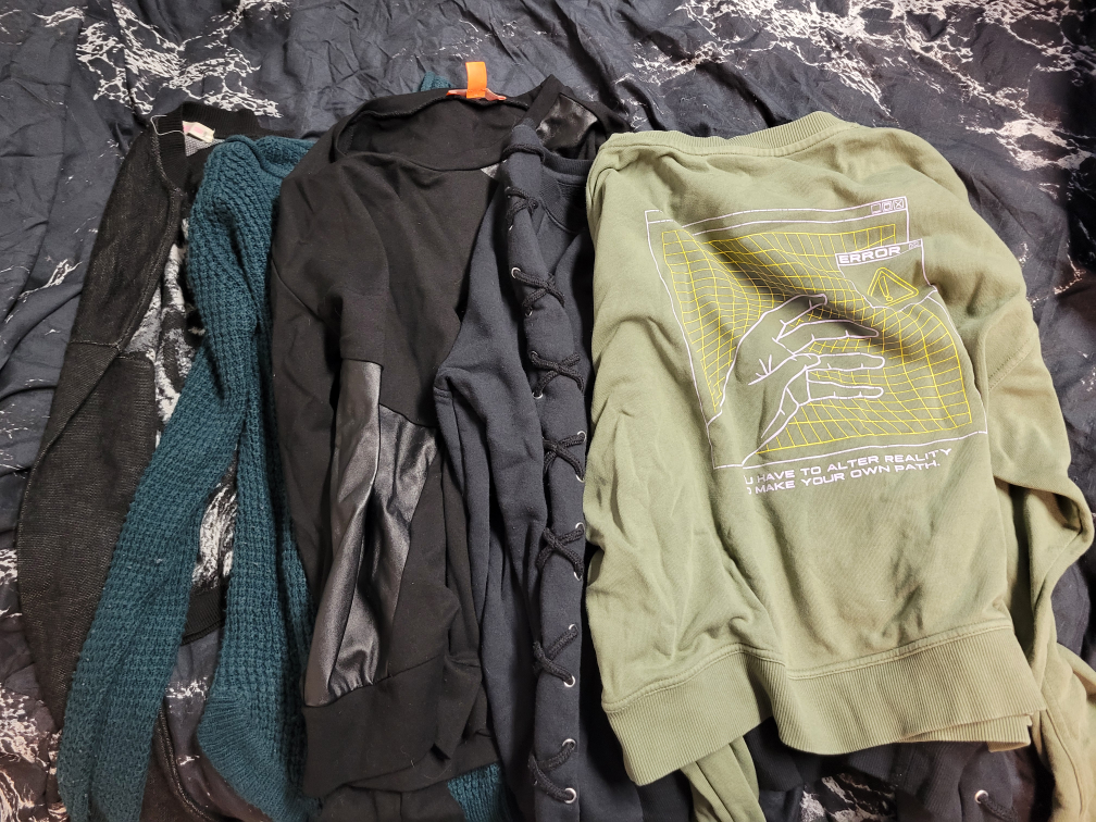5 sweaters for $5