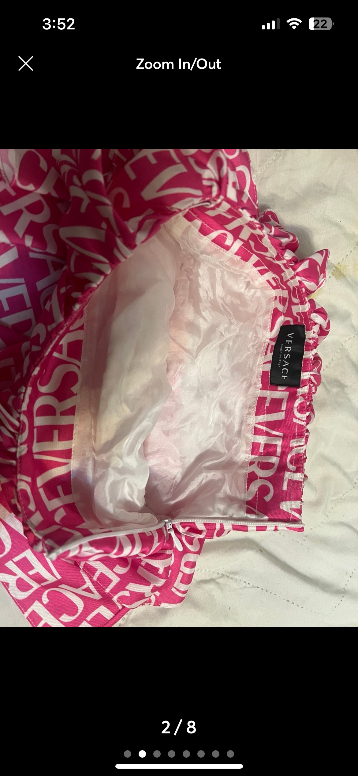 Versace kids used skirt size 4