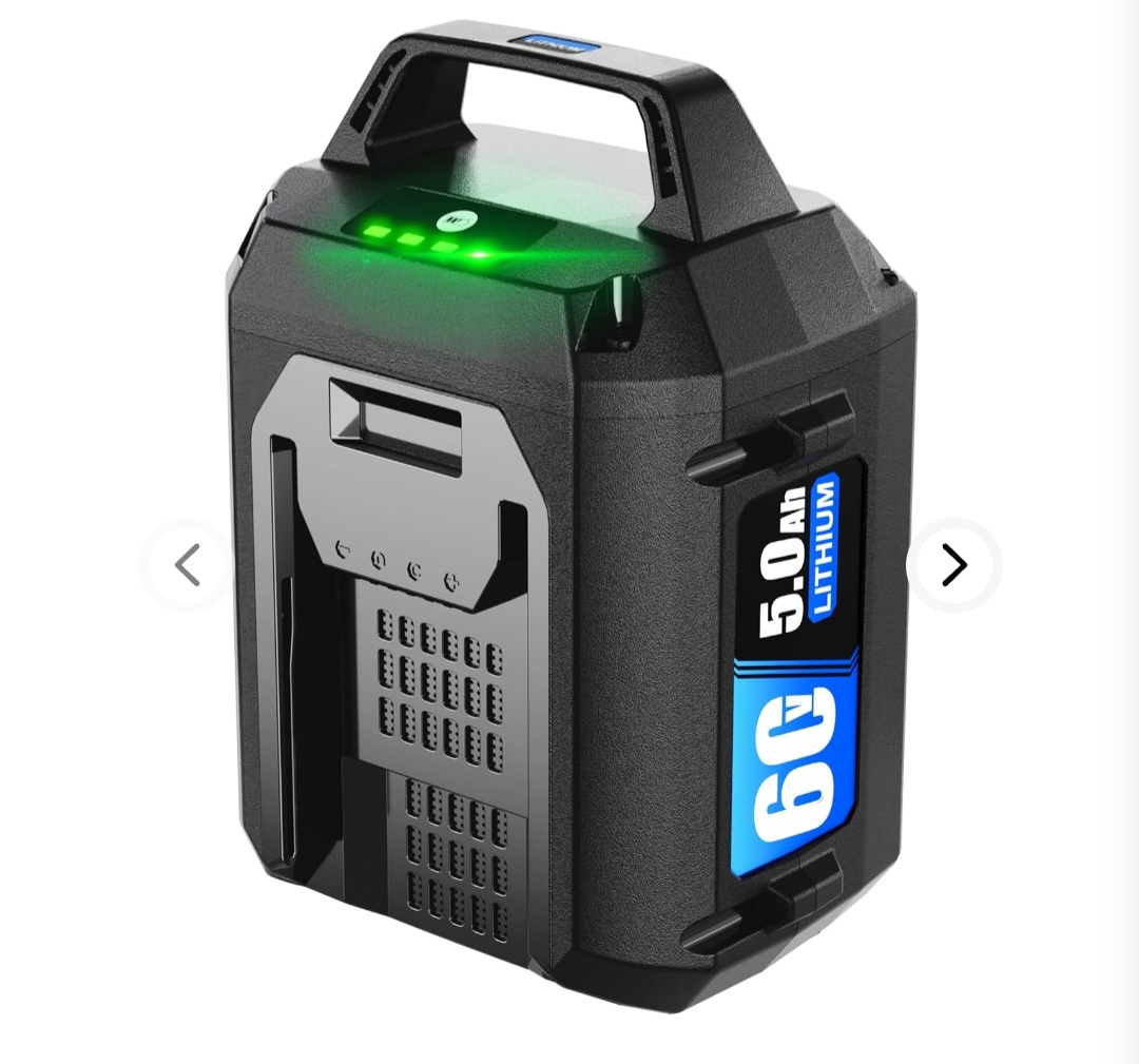 5.0Ah Replacement Battery for TORO 60V Battery for Toro thumbnail