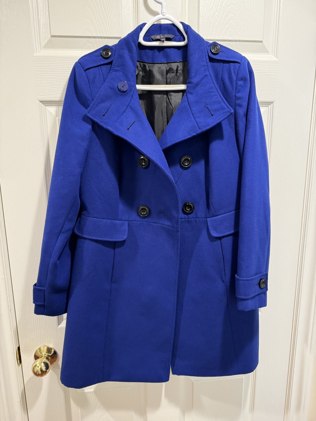 Blue winter coat thumbnail