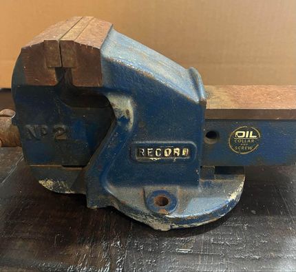 Vintage Bench Vice Record 90mm Made in England - photo 2