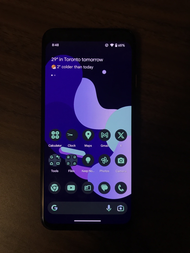 Orange Google Pixel 4 90hz Phone (64GB + 6GB) + Charging Cable thumbnail