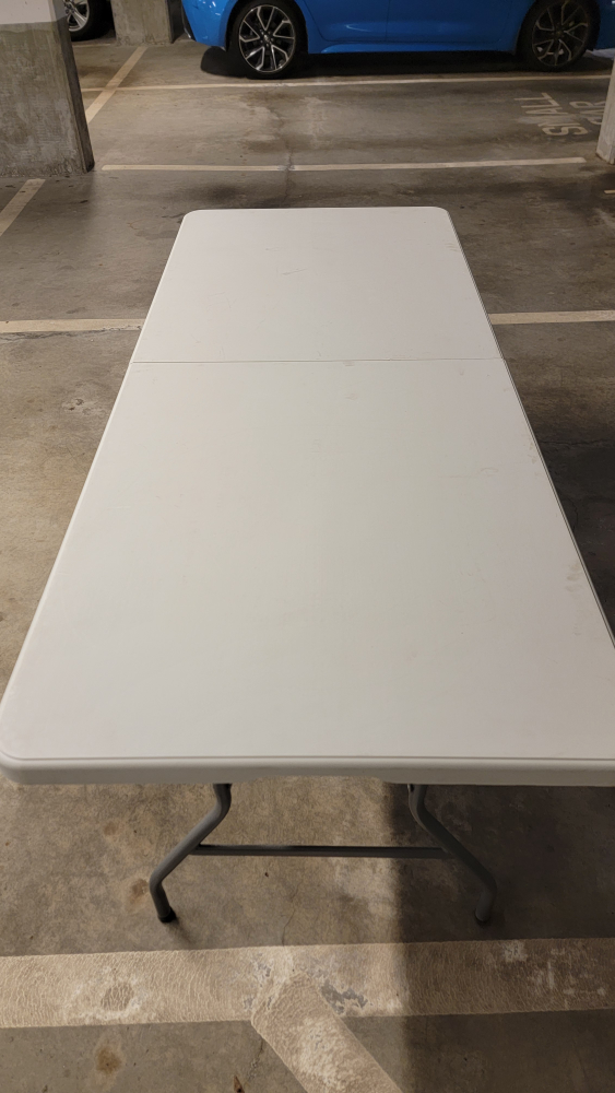 Portable folding event party backyard table - photo 2