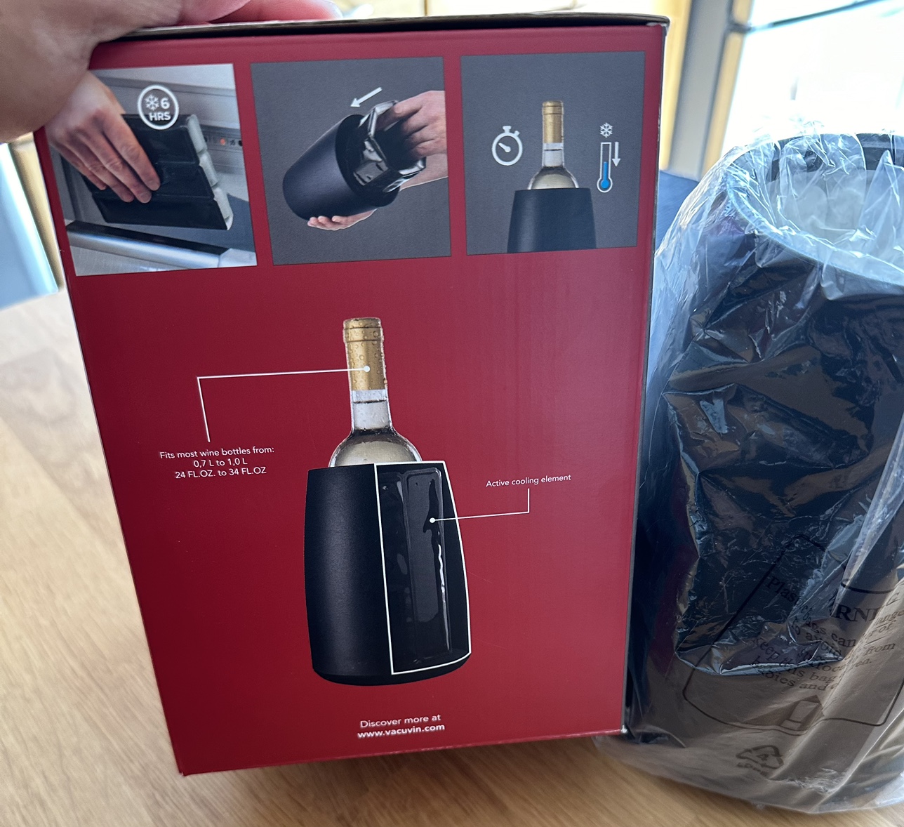 Wine cooler image indicator(3)