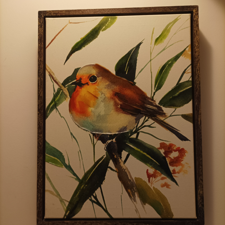 Printer on canvas image indicator(10)