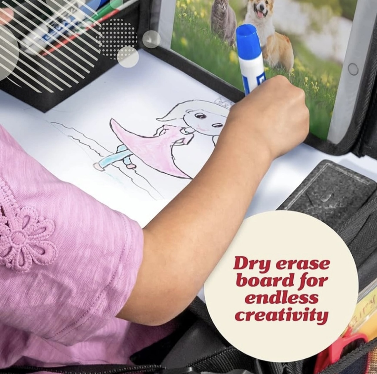 Lusso gear kids lap top tray for toddlers, new - photo 5