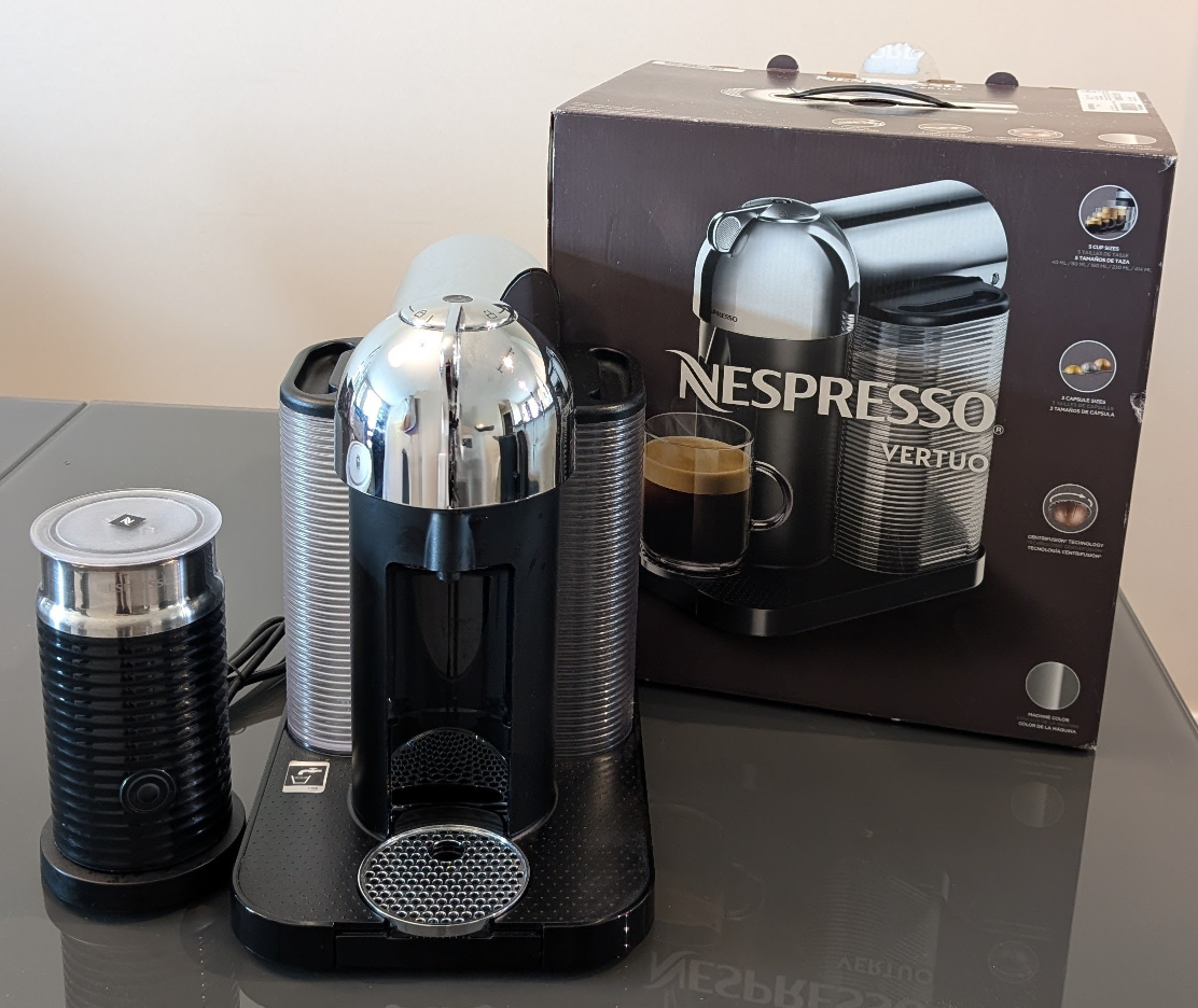 Nespresso coffee machine