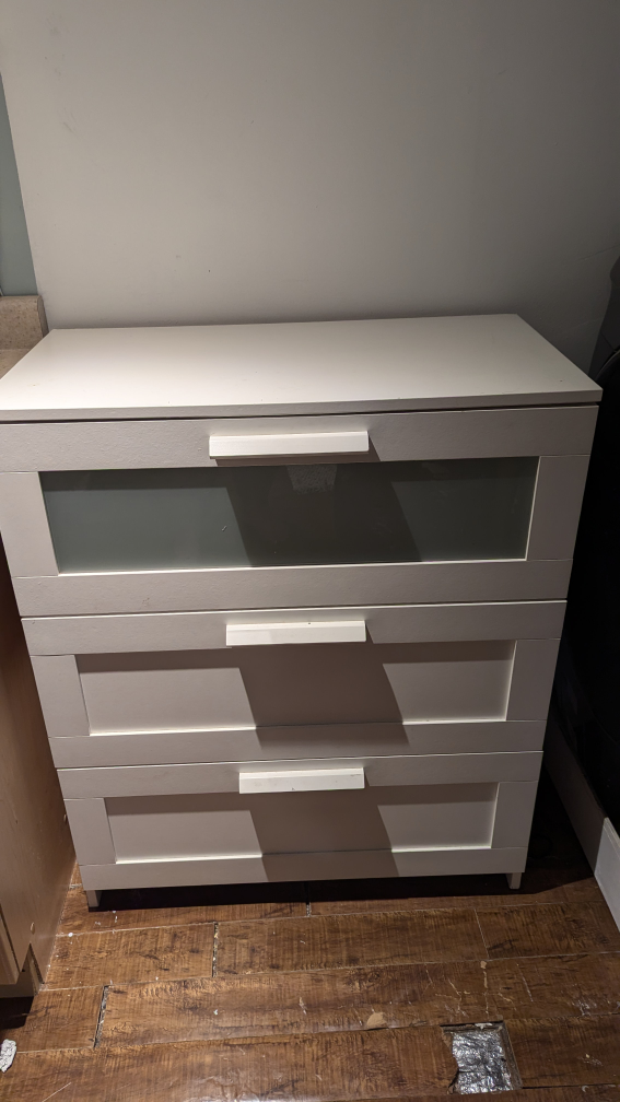 white Ikea dresser - photo 4
