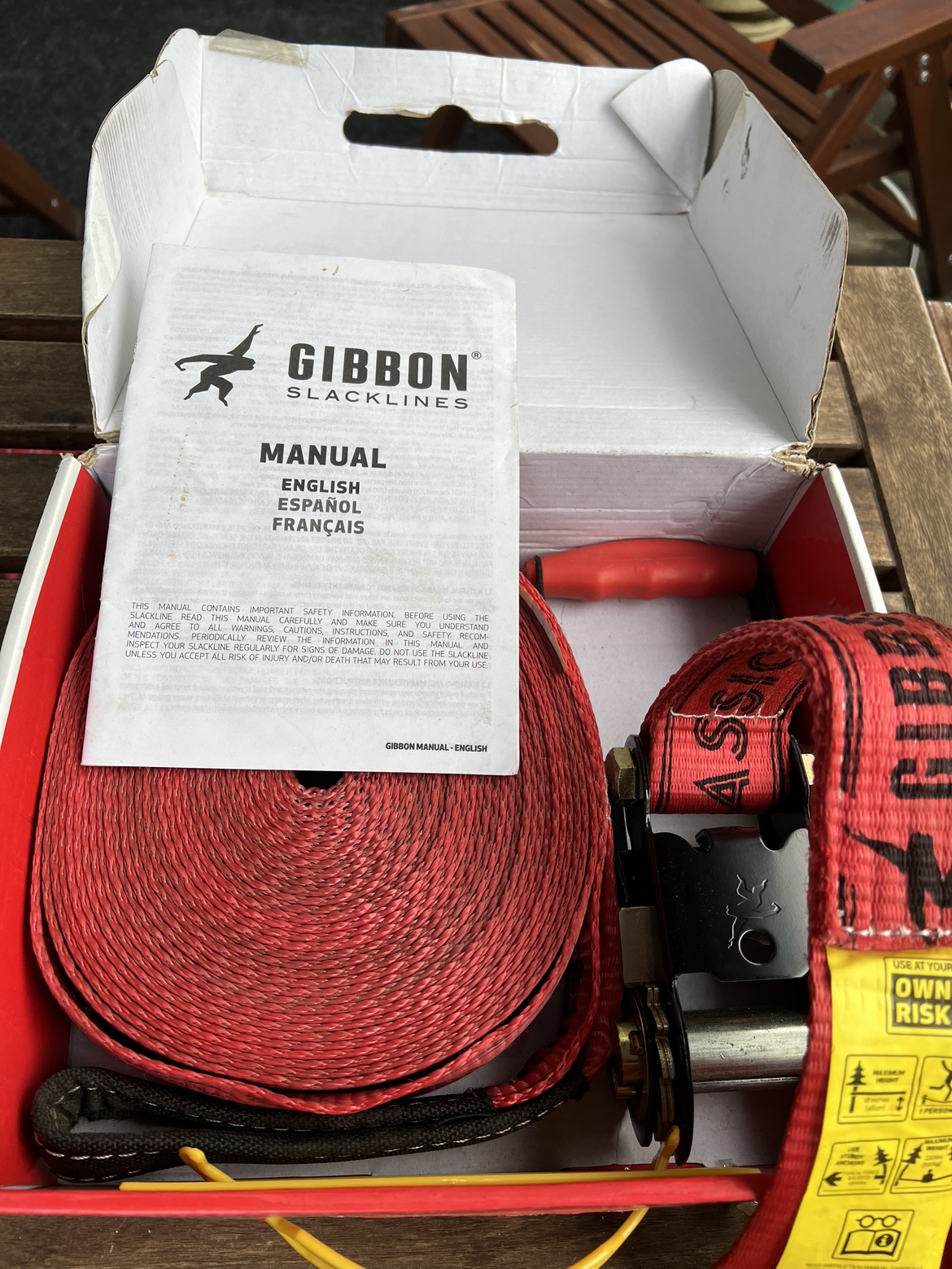 Slackline – Gibbon Classic Line X13 - photo 2