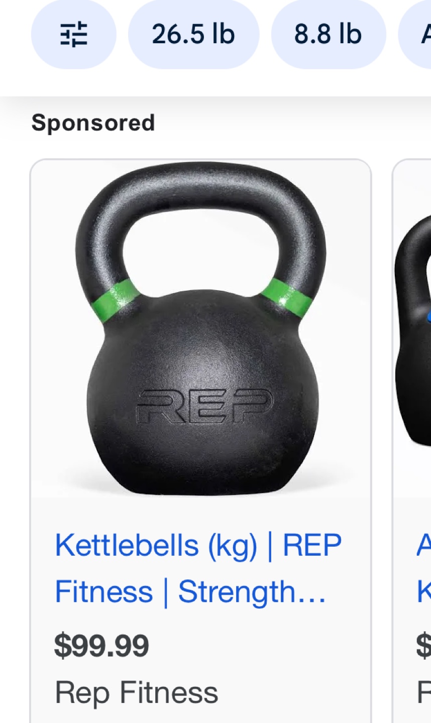 Kettlebells for home gym