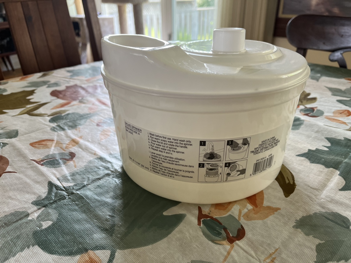 Salad Spinner #freecycle