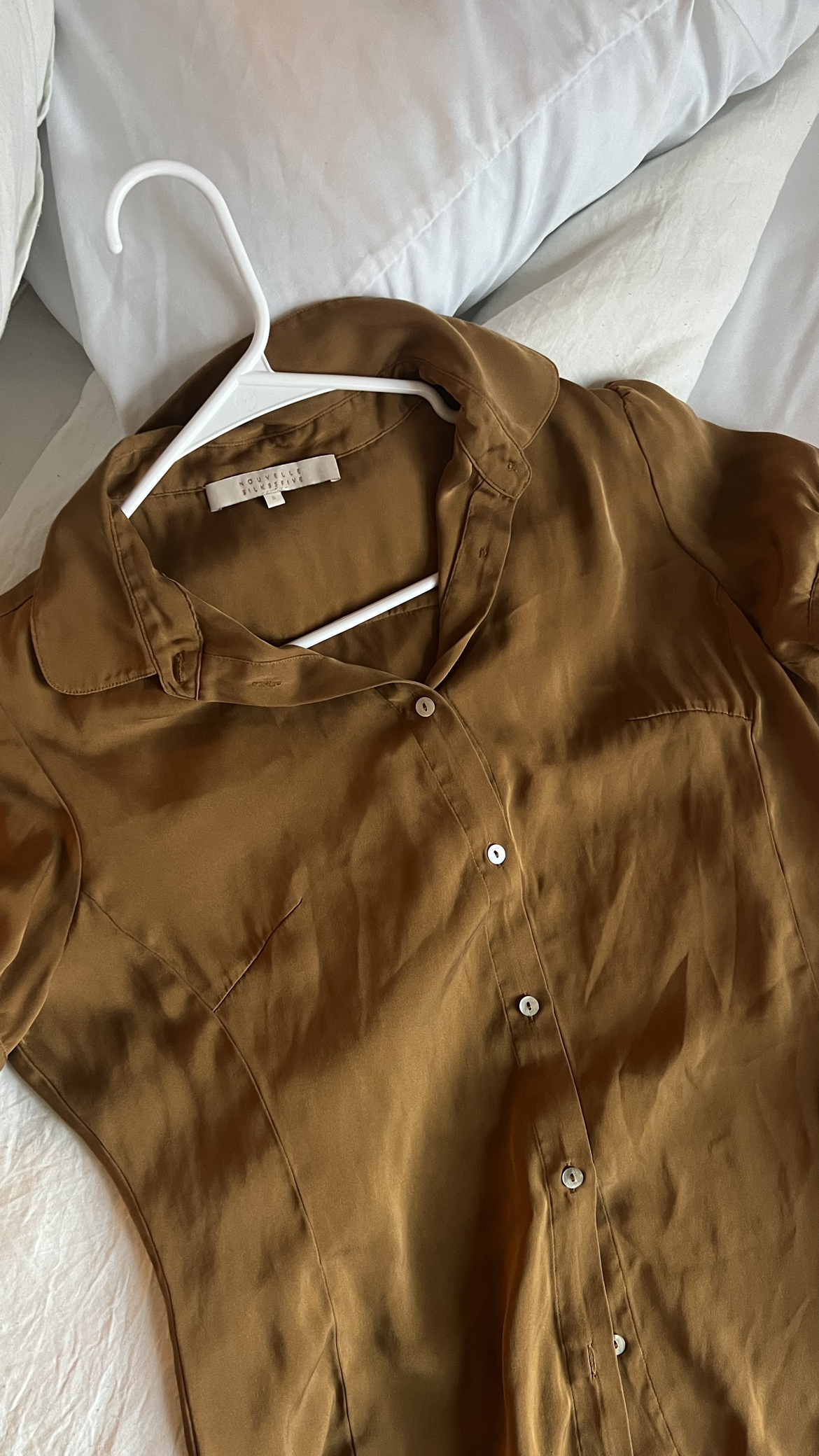 100% silk blouse Nouvelle Silk95Five