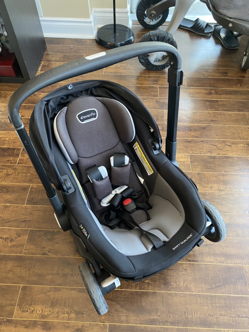 Evenflo Shyft DualRide Infant Car Seat & Stroller Combo - photo 5