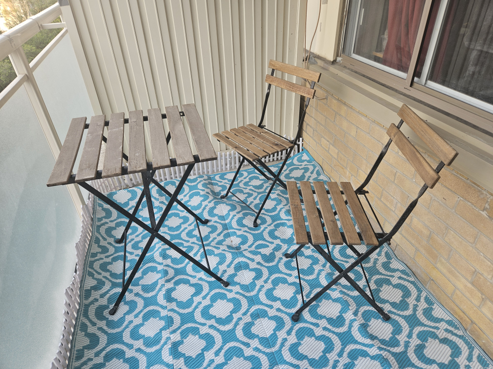outdoor table only no chairs thumbnail