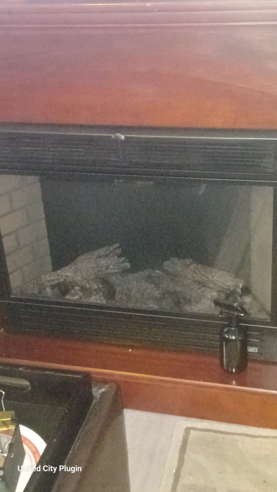 Real Flame Silverton Indoor Electric Fireplace in Rustic Red - photo 2
