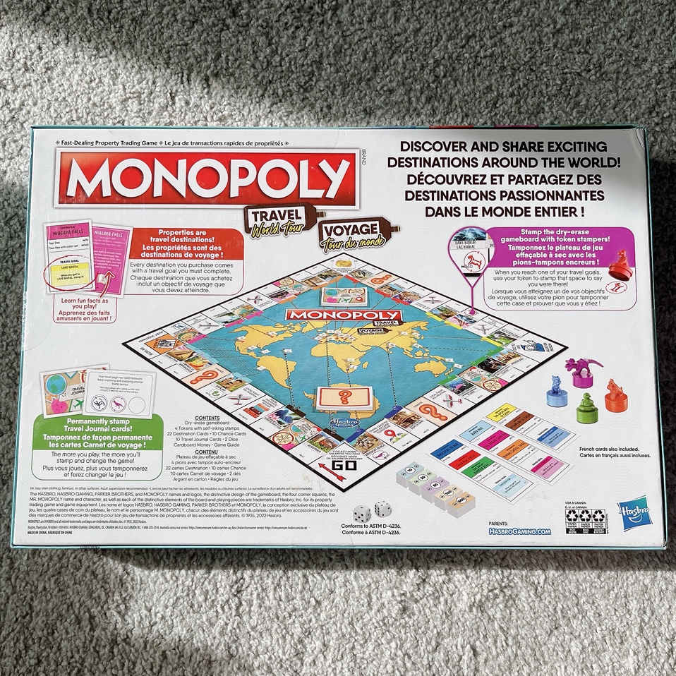 Brand new Monopoly travel world tour, family board game ⚽️ - photo 2