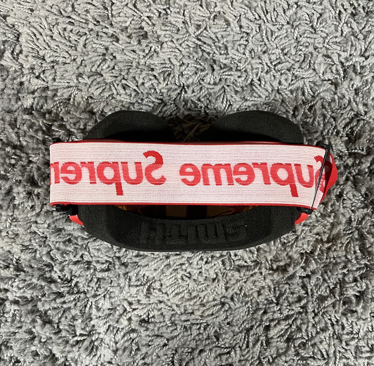 2015FW Supreme x Smith Cariboo OTG Ski Goggle Red image indicator(9)