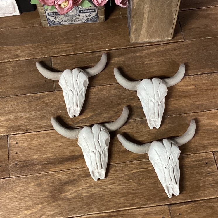 Mini Skull Decor 1/12 Scale for Dollhouse image indicator(6)