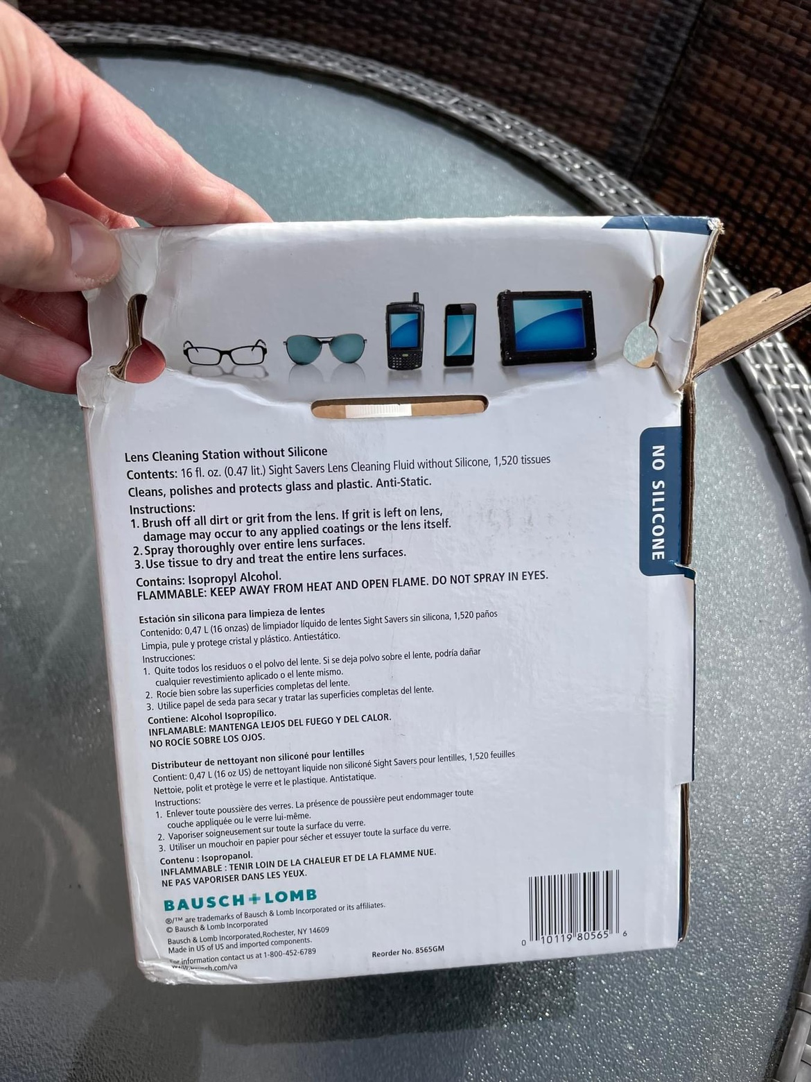 Cleaner for glasses and electronics - photo 3