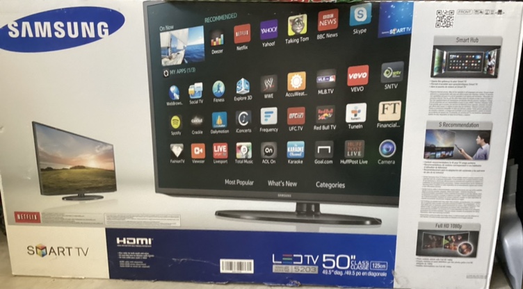 Samsung 50” LED Smart TV