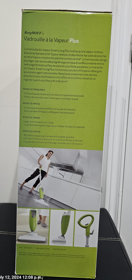 Steam Mop Plus: The Eco-Friendly, Effortless Cleaning Solution - photo 3